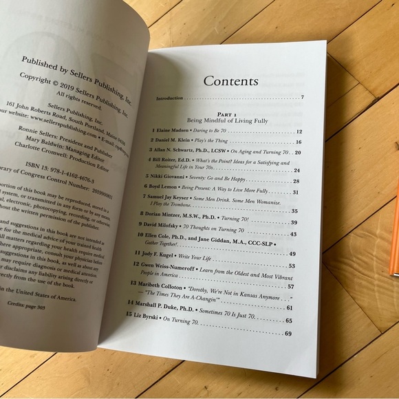 I'm Too Young To Be Seventy Hardcover Judith Viorst / 70 Things To Do When Lot - Picture 7 of 12